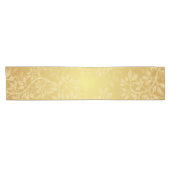 Goldene Landschaft Kurzer Tischläufer (Horizontal)