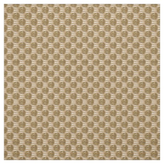 Goldene Langlebigkeit Stoff (Muster)
