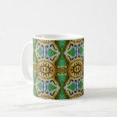 Goldene Lattern Kaffeetasse (Vorderseite Links)