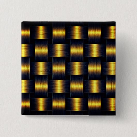 Goldene Lattice-Gold-Taste Button (Vorderseite)