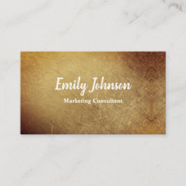 Goldene Leaf Style Solutions Business Card Visitenkarte