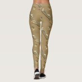 Goldene Leggings (Rückseite)