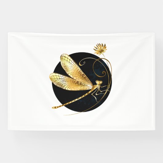 Goldene Libelle Banner (Horizontal)