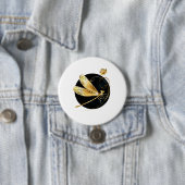 Goldene Libelle Button (Beispiel)