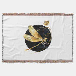 Goldene Libelle Decke