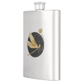 Goldene Libelle Flachmann (Links)