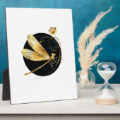 Goldene Libelle Fotoplatte (Seite)
