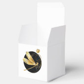 Goldene Libelle Geschenkschachtel (Geöffnet)