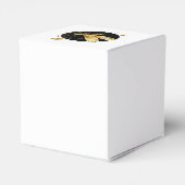 Goldene Libelle Geschenkschachtel (Rückseite)