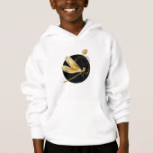 Goldene Libelle Hoodie (Vorderseite)