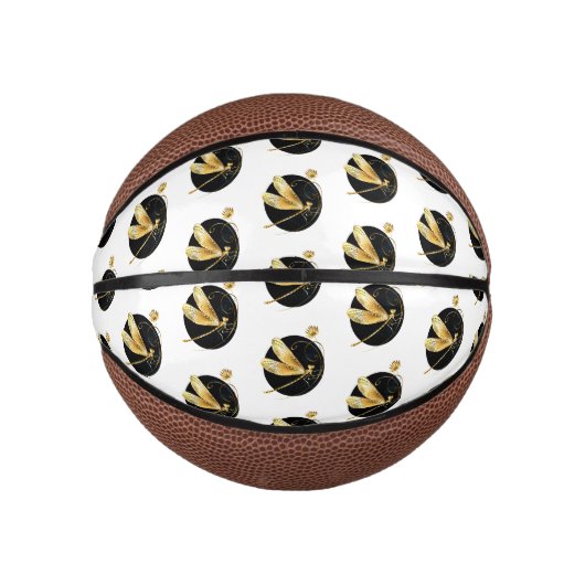 Goldene Libelle Mini Basketball (Vorderseite)