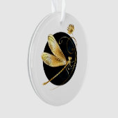 Goldene Libelle Ornament (Vorderseite)