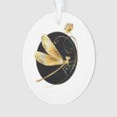 Goldene Libelle Ornament (Vorderseite)