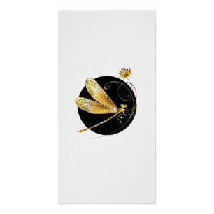 Goldene Libelle Poster