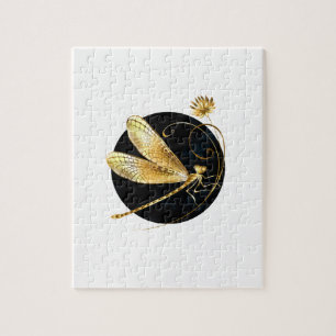 Goldene Libelle Puzzle