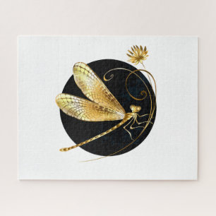 Goldene Libelle Puzzle