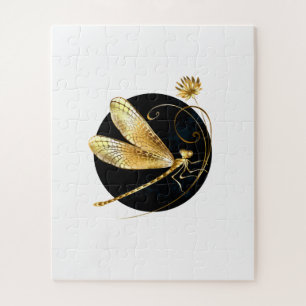 Goldene Libelle Puzzle