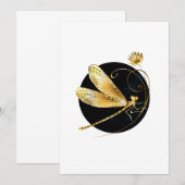 Goldene Libelle Save The Date (Vorne/Hinten)