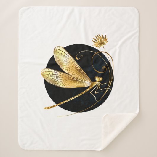 Goldene Libelle Sherpadecke (Vorderseite)