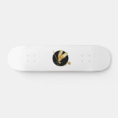 Goldene Libelle Skateboard (Horizontal)