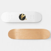 Goldene Libelle Skateboard (Horizontal)