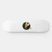 Goldene Libelle Skateboard (Horizontal)