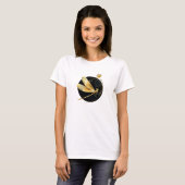 Goldene Libelle T-Shirt (Vorne ganz)