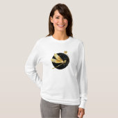 Goldene Libelle T-Shirt (Vorne ganz)