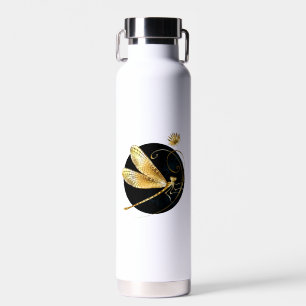 Goldene Libelle Trinkflasche