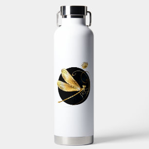 Goldene Libelle Trinkflasche