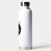 Goldene Libelle Trinkflasche (links)