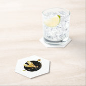 Goldene Libelle Untersetzer (Vor Ort)