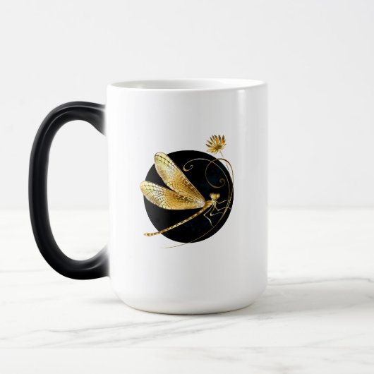Goldene Libelle Verwandlungstasse (Links)