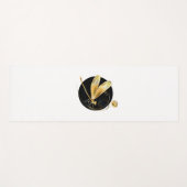 Goldene Libelle Yogamatte (Vorderseite (Horizontal))
