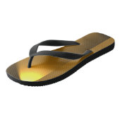 Goldene Lichter Badesandalen (Schrägansicht)