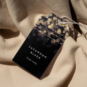 Goldene Lichter Geschenkanhänger