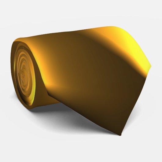 Goldene Lichter Krawatte (Gerollt)