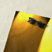 Goldene Lichter Strandtuch (Beispiel)