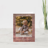 Goldene Lichter Weihnachten Zwei Bilder (Vorderseite)