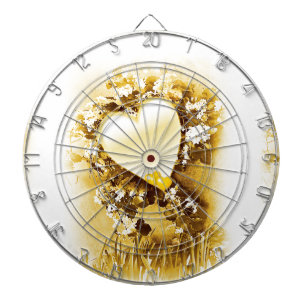 Goldene Liebe_ Dartscheibe