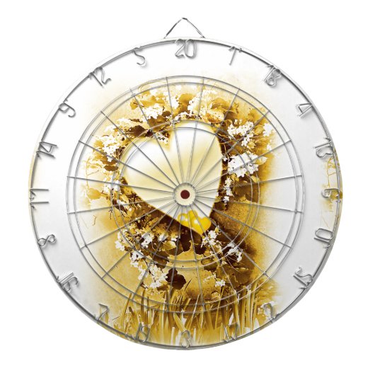 Goldene Liebe_ Dartscheibe (vorne)