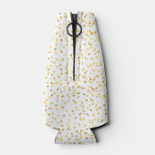 Goldene Liebe Herz Kinderdusche / Sprinkle / Paare Flaschenkühler (Rückseite)