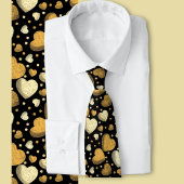 Goldene Liebe Krawatte