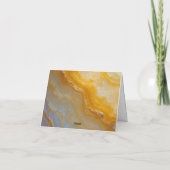 Goldene Liebe - Muttertagskarte Dankeskarte (Rückseite)