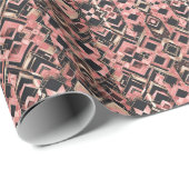 Goldene Liebe Wrapping Paper aus Valentinstag Geschenkpapier (Rolleneckpunkt)