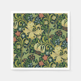 Goldene Liege Serviette