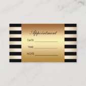 Goldene Lifte Ristorante da Valentino Terminkarte (Rückseite)