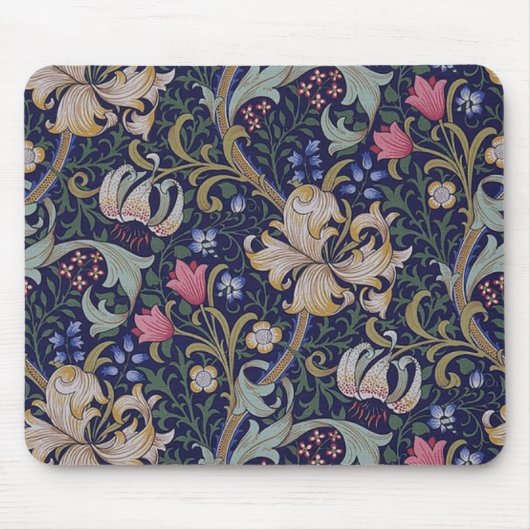 Goldene Lilie Mousepad (Vorne)