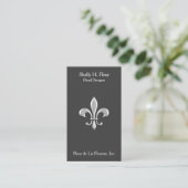 Goldene Lilie Visitenkarte (Stehend Vorderseite)