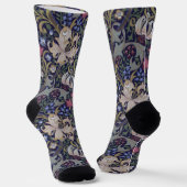 Goldene Lilie, William Morris Socken (Gewinkelt)